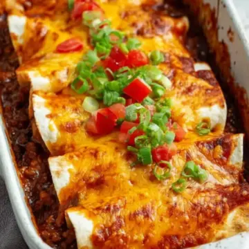 Beef Enchiladas {Easy Cheesy Recipe!}