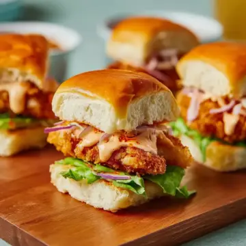 Bang Bang Chicken Sliders