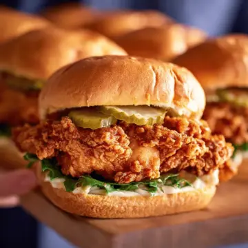 Fried Chicken Sandwiches