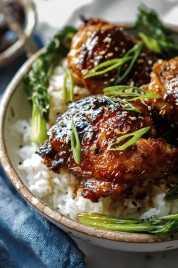 Hawaii-Style Shoyu Chicken