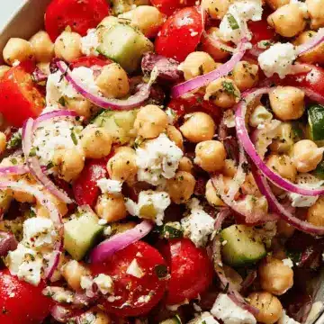 Mediterranean Chickpea Salad