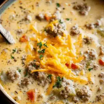 Award Winning Cheeseburger Soup