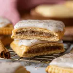 Frosted Brown Sugar Cinnamon Pop Tart Cookies