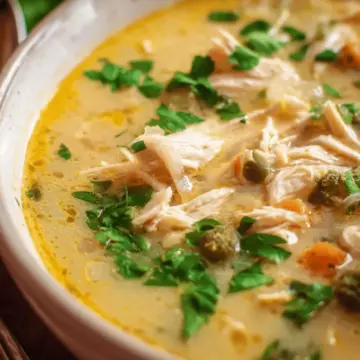 Chicken Piccata Soup