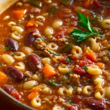 Pasta e Fagioli Soup {Better than Olive Garden’s}