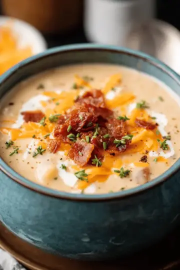 Crockpot Crack Potato Soup