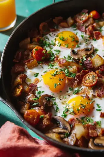 Loaded Breakfast Skillet