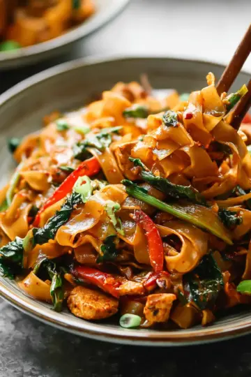 Drunken Noodles (Pad Kee Mao)