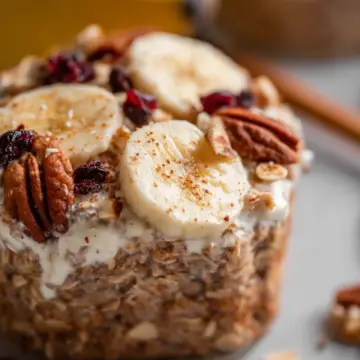 ## **Banana Bread Overnight Oats**