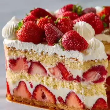Fraisier Cake