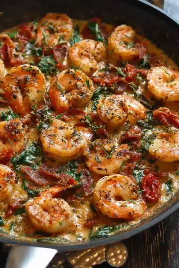 Tuscan Shrimp (One-Pan, 30-Minute Dinner)