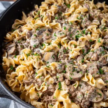 Ground Beef Stroganoff Recipe