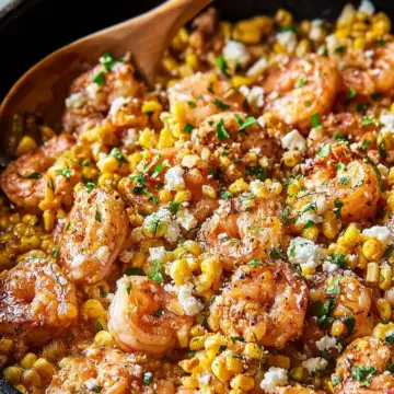 Shrimp Street Corn Skillet