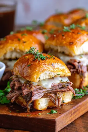 Easy French Dip Sliders Recipe