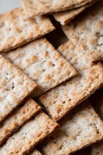 Sourdough Discard Crackers