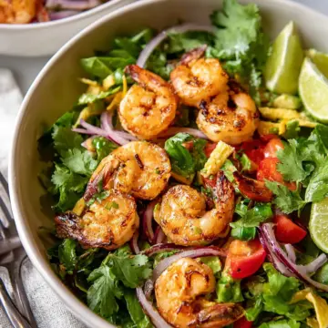 Cilantro Lime Shrimp Salad