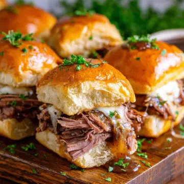 Easy French Dip Sliders Recipe