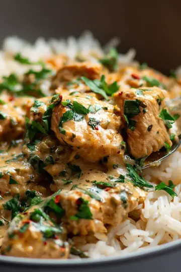 Creamy Herb Chicken & Basmati Rice