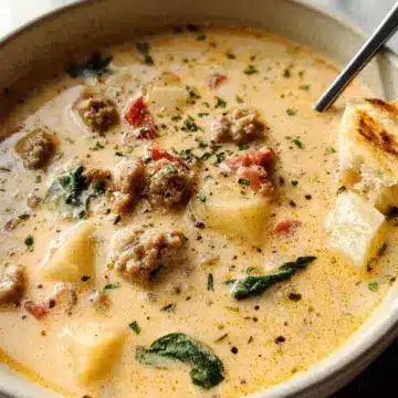 Creamy Italian Sausage Soup