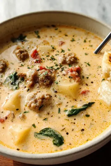 Creamy Italian Sausage Soup