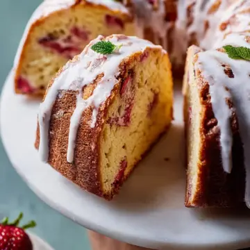 A Strawberry Pound Cake That’s Rich, Buttery, and Light as a Spring Afternoon