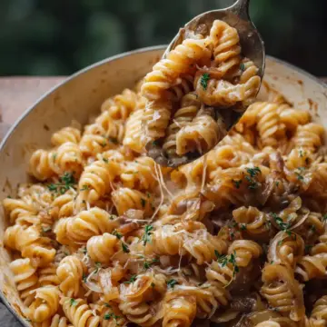 One Pot French Onion Pasta