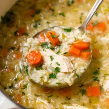 Easy Chicken and Rice Soup