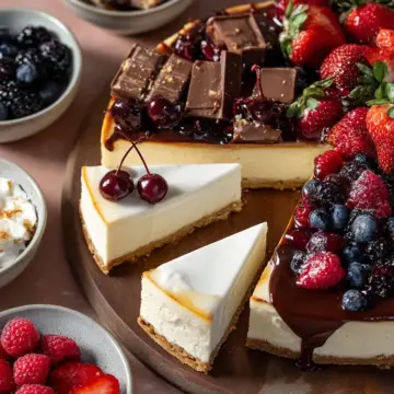 Cheesecake Toppings Board