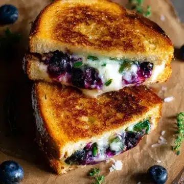 Blueberry White Cheddar Grilled Cheese
