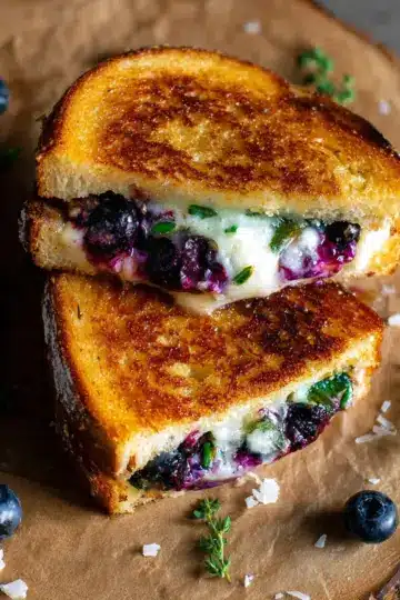 Blueberry White Cheddar Grilled Cheese