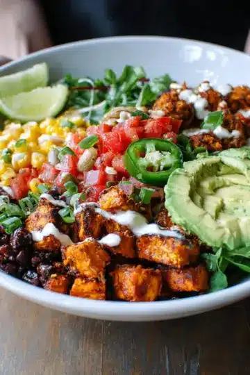 Sweet Potato Taco Bowl