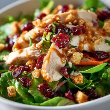 Asian Chicken Cranberry Salad