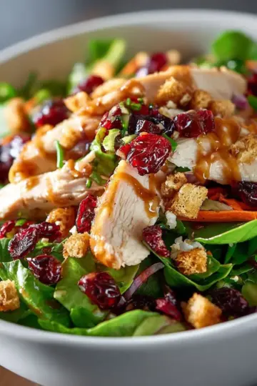 Asian Chicken Cranberry Salad