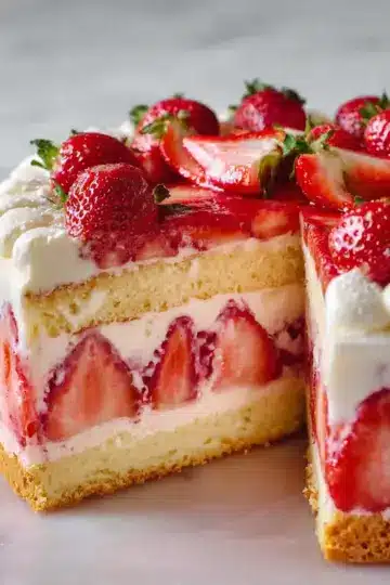 Fraisier Cake