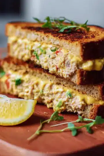 Easy Vegan “Tuna” Melt