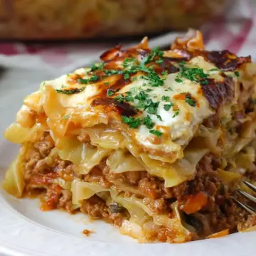 Italian Unstuffed Cabbage Roll Casserole
