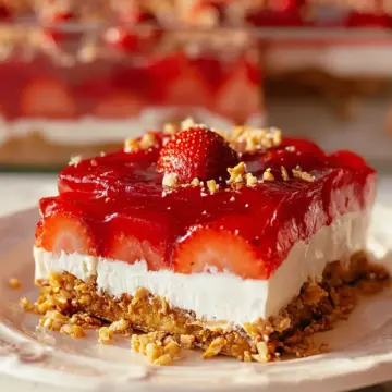 Strawberry Pretzel Salad