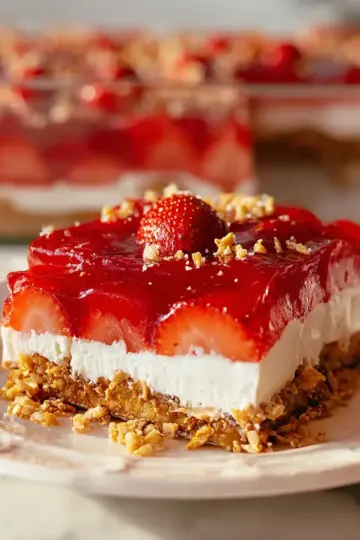 Strawberry Pretzel Salad