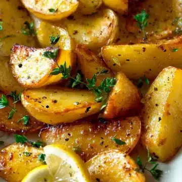 Greek Lemon Potatoes