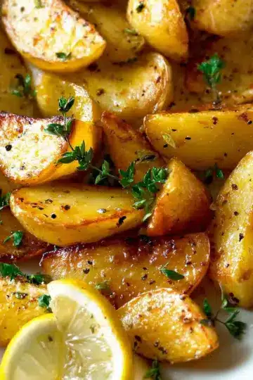 Greek Lemon Potatoes