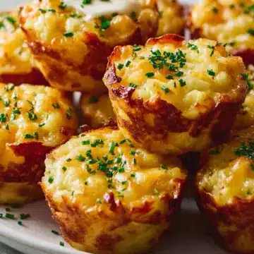 Cheesy Mashed Potato Puffs