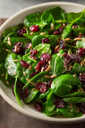 Jamie's Cranberry Spinach Salad
