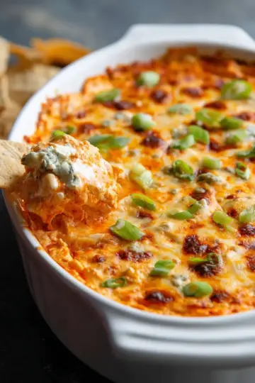 The Best Buffalo Chicken Dip Recipe (+ Video)