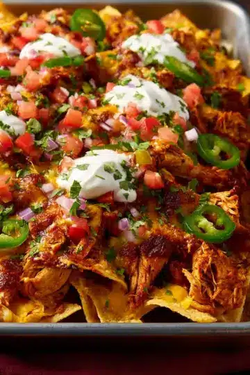 Grilled BBQ Chicken Nachos