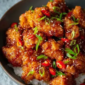 Crispy Sweet Chilli Chicken