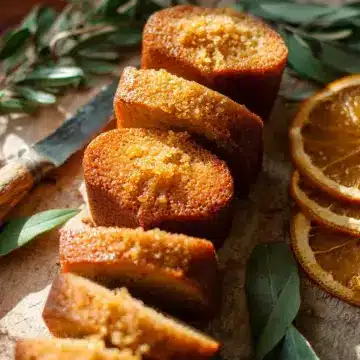 Orange Ginger Honey Cakes
