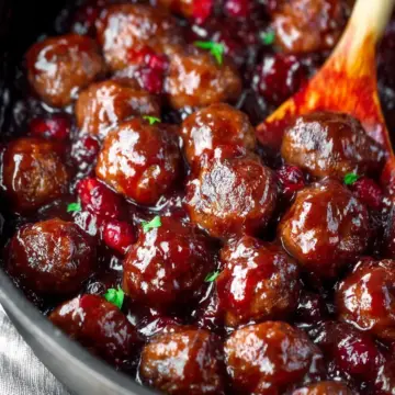 Cranberry Meatballs