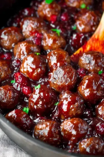 Cranberry Meatballs