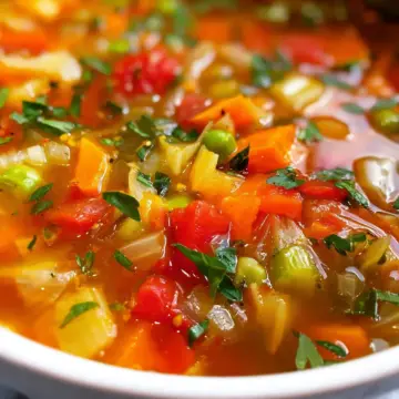 Easy Vegetable Soup