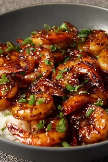 Honey-Garlic Shrimp